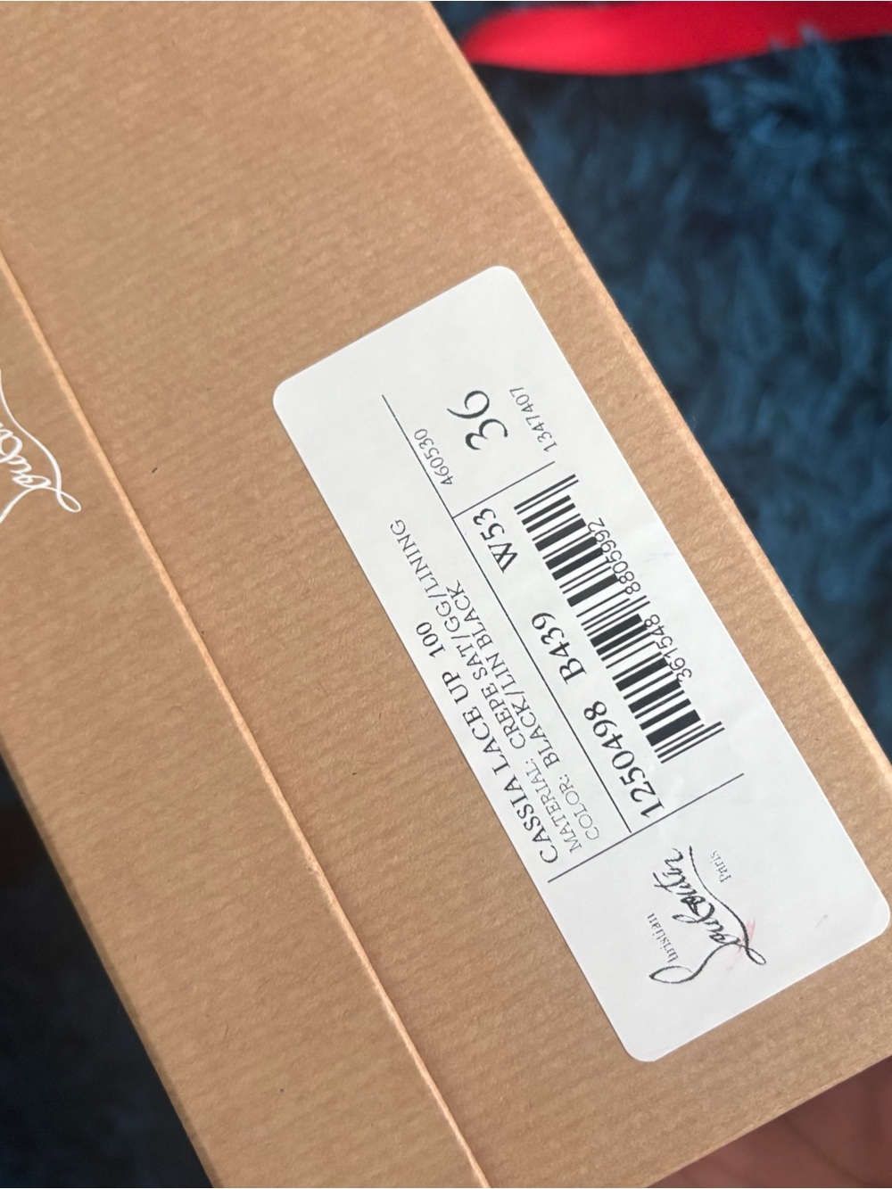 Christian Louboutin Cassia Lace Up 100 mm strappy ballet pump size EU 36 NWT - Picture 6 of 7